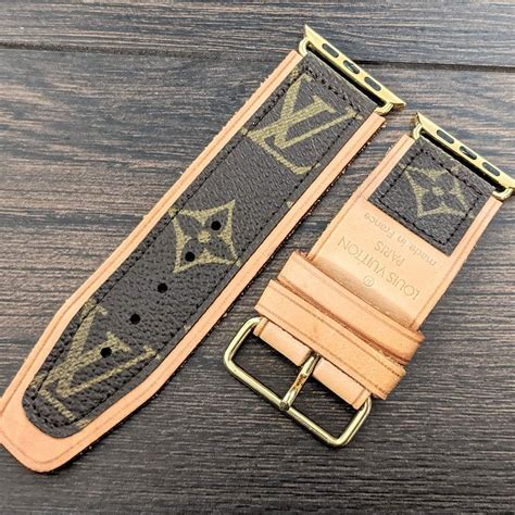 upcycled louis vuitton apple watch band|Apple Watch preppy bands.